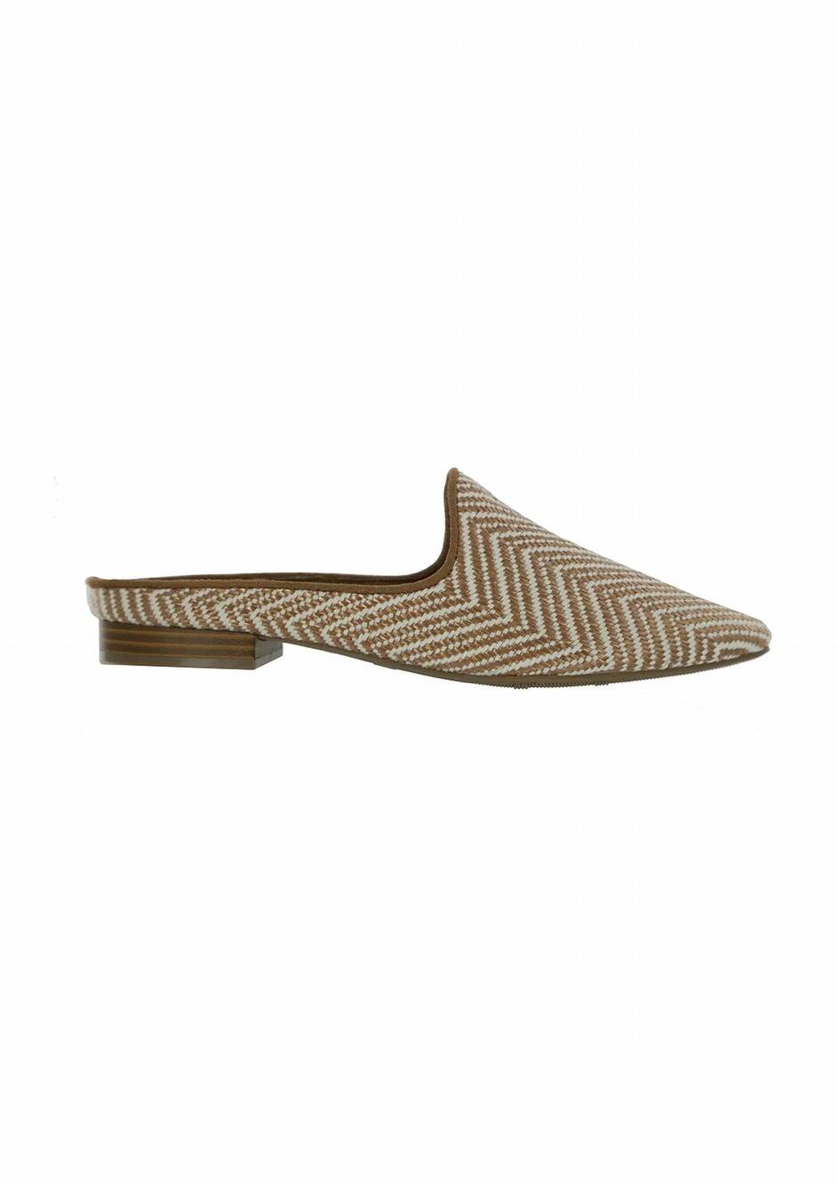 NEW MIA SHOES women's joanna raffia mule in beige